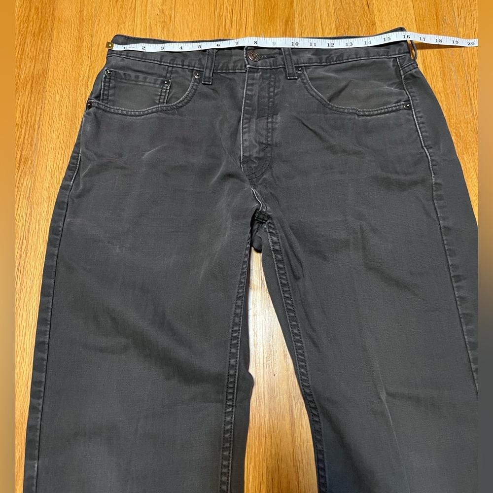 Levi's 505 Gray Pants, Men’s 32X30 - Picture 3 of 13